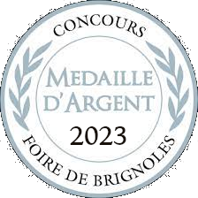 Médaille Argent 2023 Foire de Brignoles